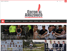 Tablet Screenshot of editorialamazonico.com.co